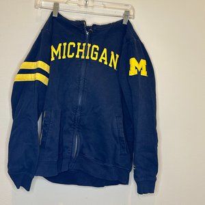 Kids Size Large University of Michigan zip up hoodie